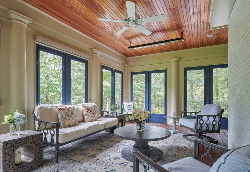 Kids' Art Studio in Low-Ceiling Basement of 1920s Colonial